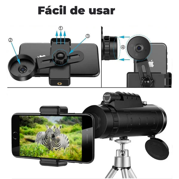 Telescopio Monocular para móvil - Hawkeye